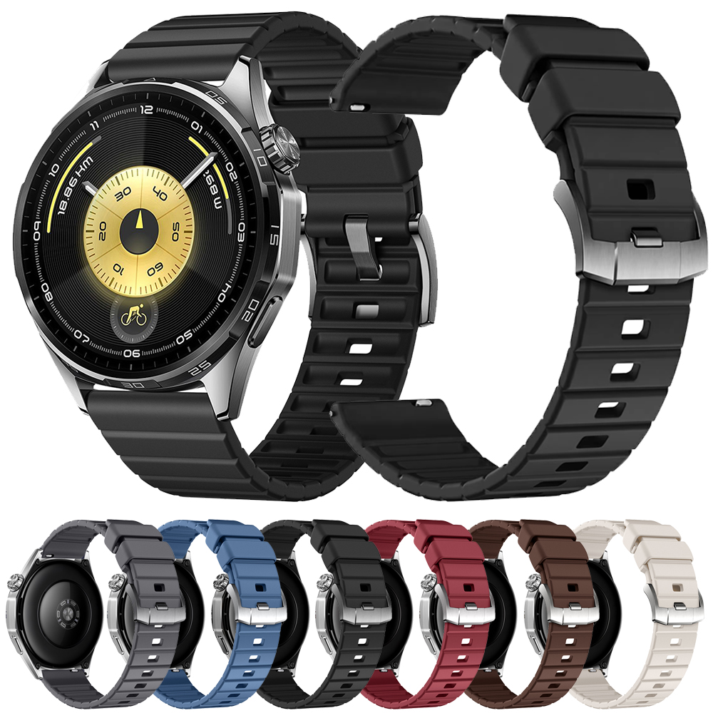 Runners Gear - 22mm Spor Kauçuk Kordon Huawei Watch