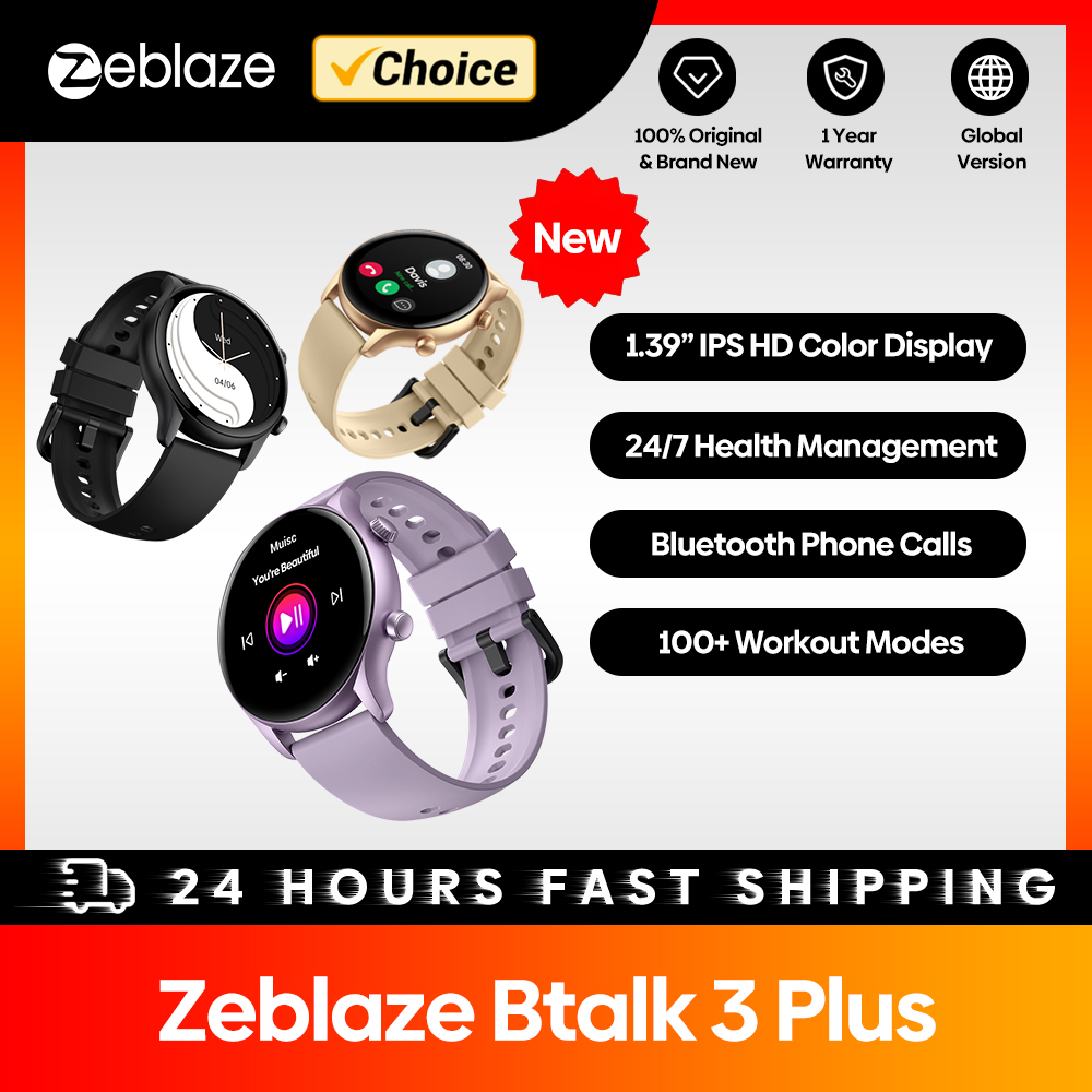 Gps Running Watch - Yeni Zeblaze Btalk 3 Plus Sesli