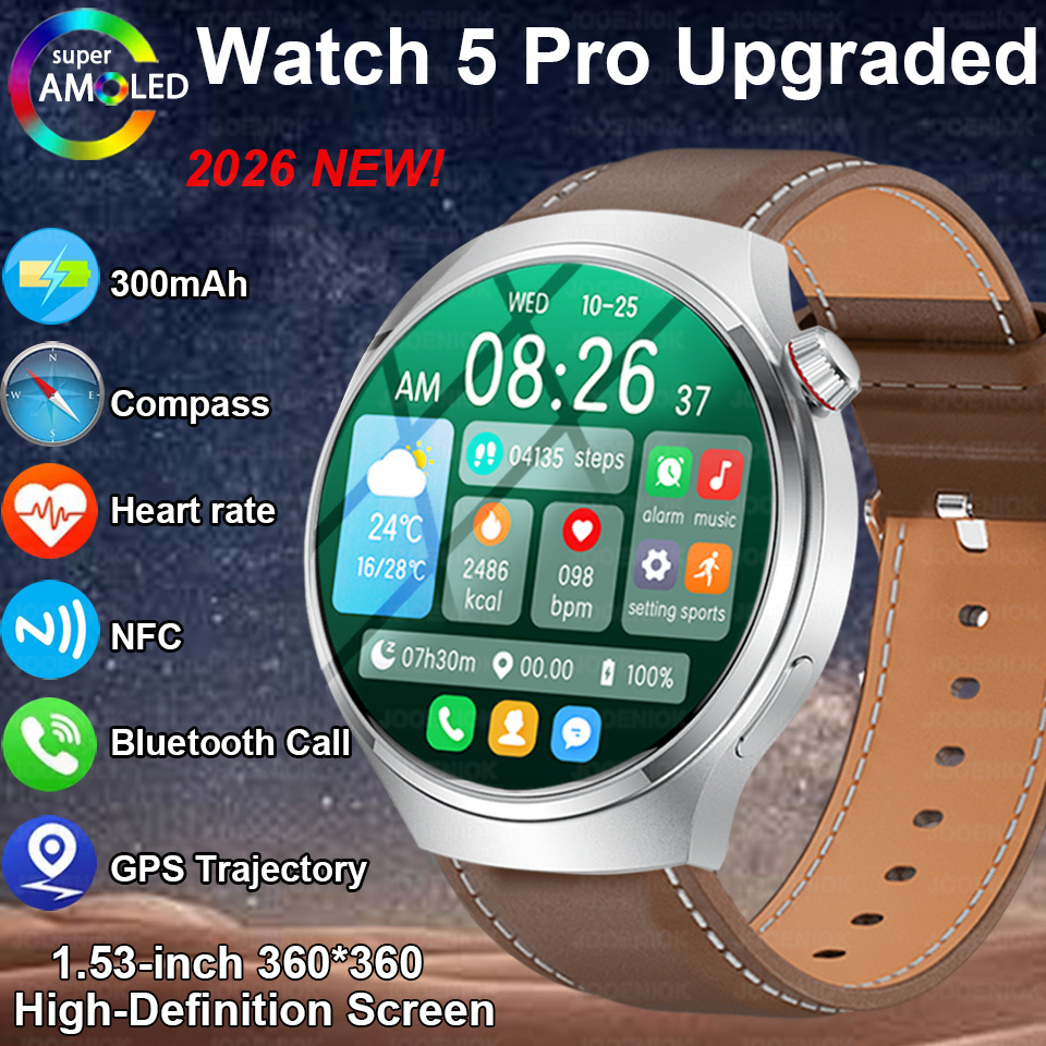 Gps Running Watch - 2026 Yeni Watch 5 Pro Yükseltme