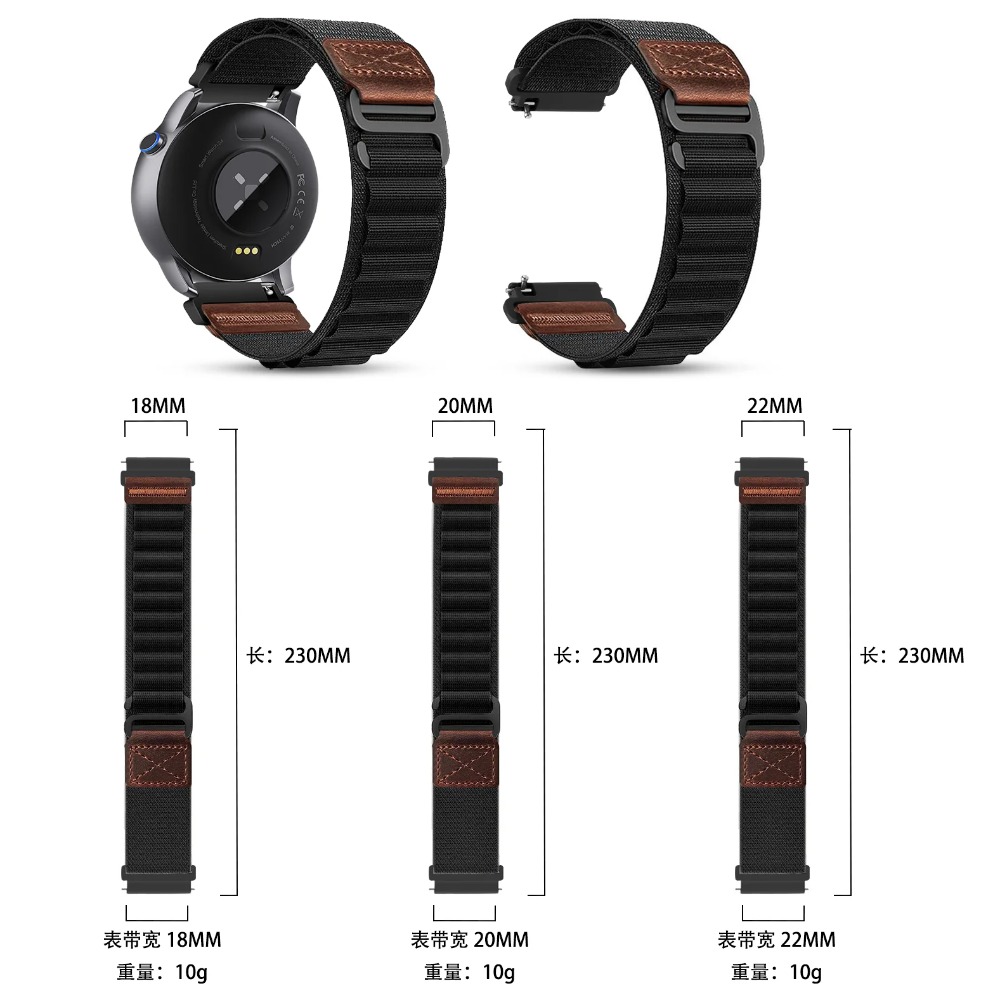 18/20/22mm Naylon + Deri Kayış - Runners Gear incelemesi ve fiyatı