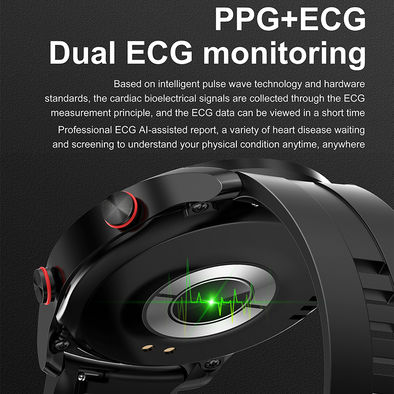 EKG + PPG Bluetooth Çağrı akıl - Gps Running Watch incelemesi ve fiyatı