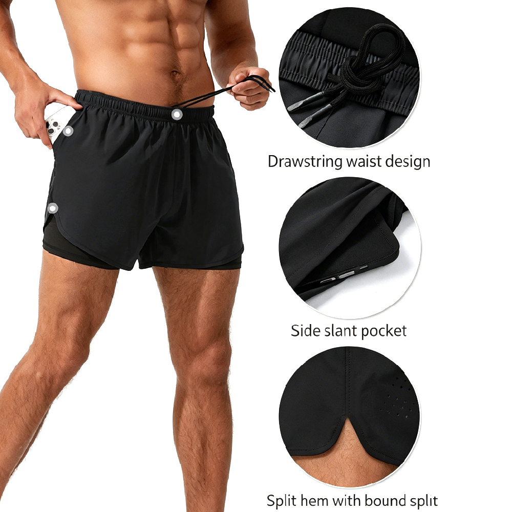 Yüksek Belli 2'si 1 Arada Koşu - Running Gear Quick Dry incelemesi ve fiyatı