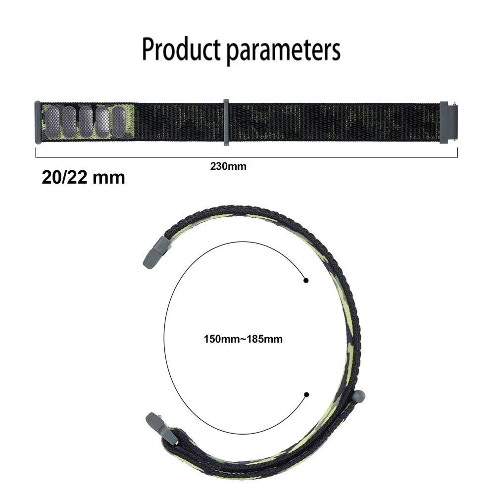 20mm 22mm Naylon Döngü Kayışı  - Runners Gear incelemesi ve fiyatı
